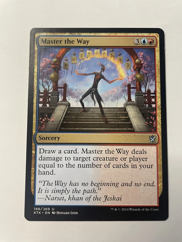 MTG Master the Way Khans of Tarkir 188/269 Regular Uncommon - Image 1 of 1