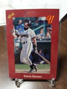 1991 (GIANTS) Classic II #T64 Steve Decker