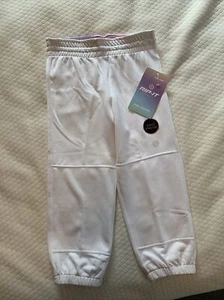 Girl’s Youth Large Softball Emma Softball Pants White Rip-It - Picture 1 of 6