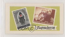 1961 Sweetule Stamp Cards Yugoslavia #7 z6d