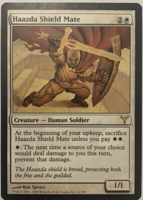 Haazda Shield Mate- #12-MTG-Dissension-Regular-MP - Image 1 of 2