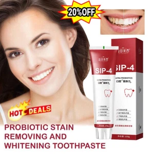 SIP-4 Dentifricio, SIP-4 Dentifricio, Dentifricio Sbiancante Probiotico Smacchiatore∈ - Foto 1 di 13