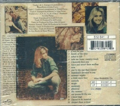 Olivia Newton-John : Back to Basics: The Essential Collection CD Amazing Value - Image 1 of 2