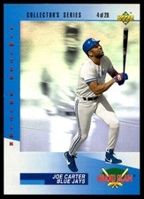 1993 Upper Deck Denny's Grand Slam Holograms Joe Carter Toronto Blue Jays #4