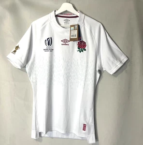 England Herren Rugby Shirt Umbro Home 2023 WC Pro Trikot - Neu - Slim Fit Gr. L - Bild 1 von 14