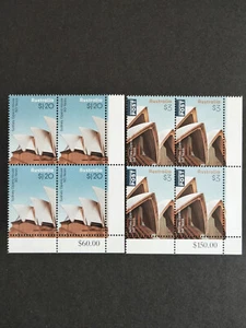 Australia Stamps Decimal MUH 2023 Sydney Opera House 2 x BRC Blk4 w selvedge - Picture 1 of 1