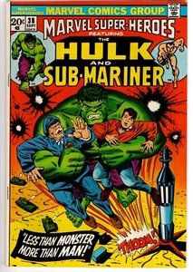 Marvel Super-Heroes #38 Sept 1973 - Picture 1 of 14