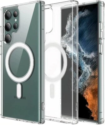 ULTRA CASE Shockproof Magnetic Case For Samsung S25 Edge S22 S23 S24 S25 Z Fold 6/5 A15 A55