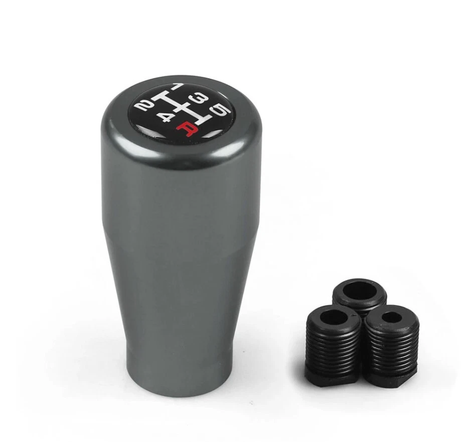 Spoon Style Gear Shift Knob 5 Speed Titanium for Toyota Nissan Mazda Honda KIA - Image 1 of 1