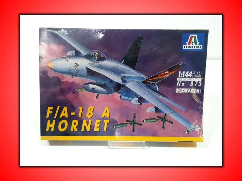 AEREO F/A 18 A HORNET KIT ITALERI 1/144 NUOVO IN SCATOLA SPEDIZIONE TRACCIABILE! - Immagine 1 di 4