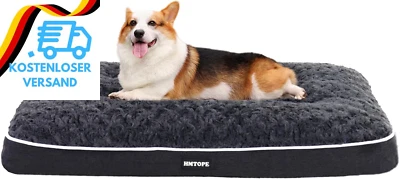 BESUCHE DEN HMTOPE-STORE HMTOPE Orthopädisches Hundebett, Hundematte Im Doppelstock-Design, Waschbar Hund
