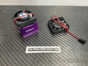 Integy 40mm (Breite) O.D RC Brushless Motor Kühlkörper + Lüfter mit extra Lüfter - Bild 1 von 2