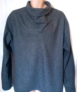 Camisa Isabel Marant 100% Lana Virgen Gris Para Hombre Cuello Medio Alto Farley Top - Imagen 1 de 12