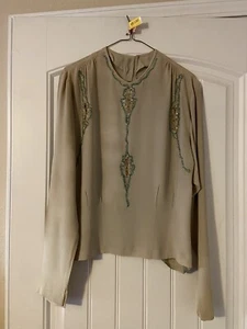 Vintage Southwest Blouse, L - Picture 1 of 11