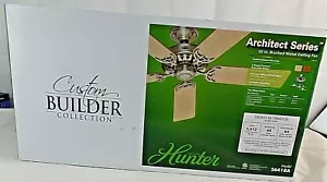 Hunter 26418A 52" Brushed Nickel Ceiling Fan, NEW - Picture 1 of 4