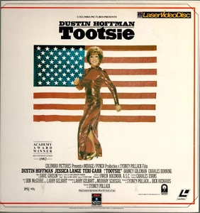 Tootsie Laserdisc - 1982 - Dustin Hoffman Jessica Lange Teri Garr - Picture 1 of 2