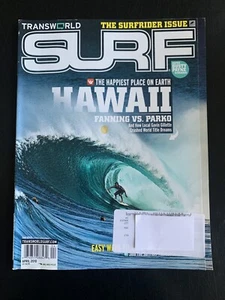 Transworld Surf Magazine The Surfrider Edition April 2010 Hawaii Parko Fanning - Picture 1 of 8