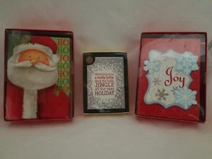 Vintage Christmas Cards Lot Of 3 New Boxes of Cards 2 of the Boxes Are Hand Made - Picture 1 of 8