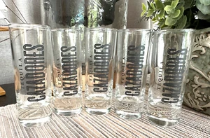 5 Cazadores Tequila Schnapsglas klar 4" hoch Bar Küche Neu ohne Box - Bild 1 von 2