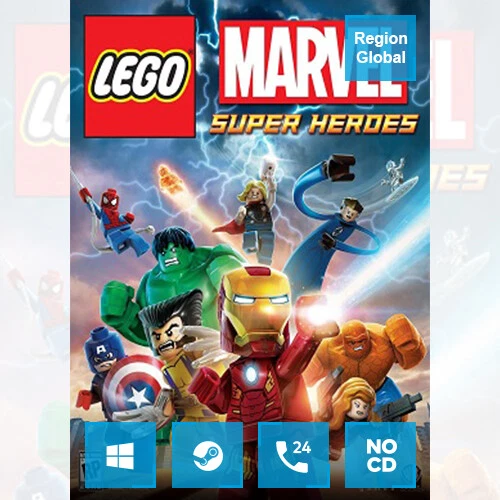 LEGO Marvel Super Heroes for PC Game Steam Key Region Free - Image 1 of 1