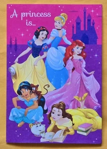 Glückwunschkarte Happy Birthday (+ Umschlag 5x7"). Disney Princess - Bild 1 von 4