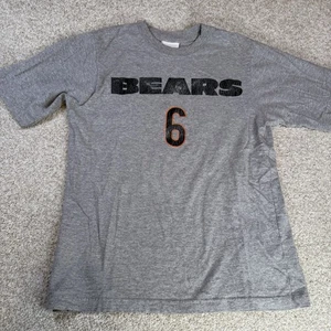 NFL Chicago Bears Jay Cutler #6 T-Shirt Trikot grau Tee Jugend Large 12/14 - Bild 1 von 7