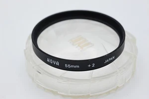 Hoya 55mm close-up +2 lens filter. In MINT- condition. Made in Japan. - Picture 1 of 1