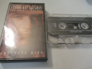 Stevie Ray Vaughan Greatest Hits Cassette Tape 1995 USA CBS Double Trouble - Picture 1 of 1