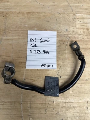 2001-2006 BMW E46 M3 3 СЕРИИ E85 E86 Z4 АККУМУЛЯТОР КАБЕЛЬ ОТРИЦАТЕЛЬНЫЙ OEM 8373946 - Изображение 1 из 2