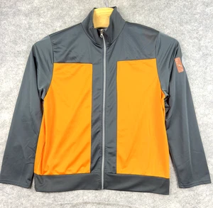 Chaqueta Naruto Shippuden Para Hombre Grande Naranja Gris Cremallera Completa Anime Juegos con disfraces Espíritu - Imagen 1 de 12