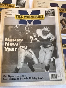 The Wolverine Zeitung U Of M Matt Dyson, Glen Steele Januar 1995 - Bild 1 von 13