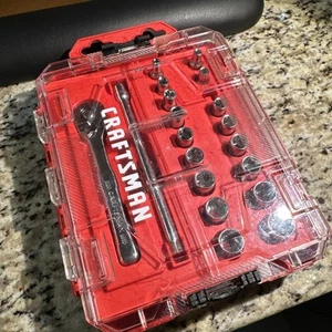 Craftsman 18 Piece 1/4 Ratchet Set - Picture 1 of 5