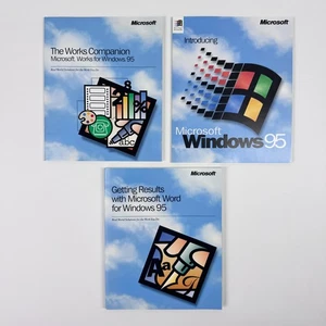 Introducing Microsoft Windows Word Companion 95 Manual Nice Condition Vintage - Picture 1 of 6