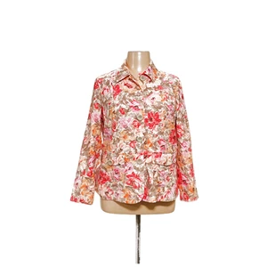 Coldwater Creek Cream Floral Jacket - Bild 1 von 4