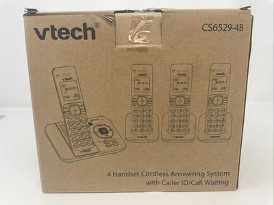  VTech Cs6529-4b 4 Handset Answering System With Caller Id/call Waiting - Image 1 of 4