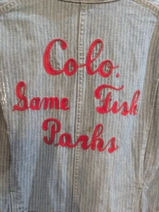 Vintage Key Imperial Aristocrat of overalls Colorado Game And Fish Work Wear S38 - Picture 1 of 15