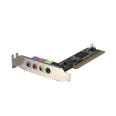 http://startech.com/ PCISOUND4LP 4 Channel Low Profile PCI Sound Adapter Card - Image 1 of 3
