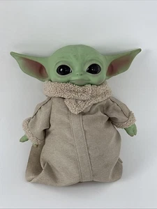 Star Wars Mandalorian The Child 11" Plush Baby Yoda Doll Mattel GWD85 Grogu - Picture 1 of 11