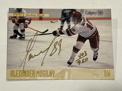 Alexander Mogilny Autographed 1993 Classic 403/950 - Image 1 of 4