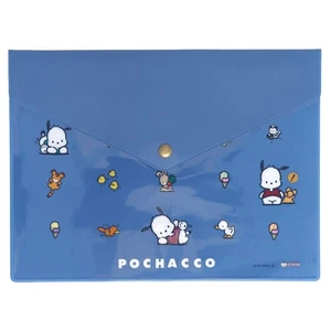 Pochacco Flat Case A5 Documents Stationery Small Items Organizing Fancy Goods Re - Picture 1 of 4