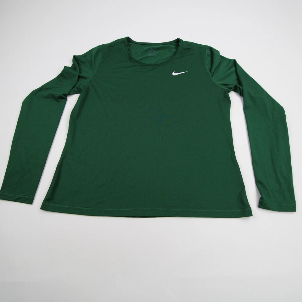 Nike Dri-Fit Long Sleeve Shirt Men's Dark Green New without Tags - Image 1 of 1