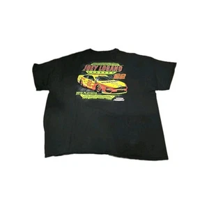 Men's Joey Logano Black 2019 Monster Energy NASCAR Cup Series Playoffs T- Shirt - Picture 1 of 3