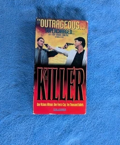 THE KILLER VHS Tape 1991 Action John Woo Chow Yun-Fat English Language - Imagen 1 de 3
