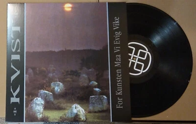 KVIST ‎– For Kunsten Maa Vi Evig Vike (Black Vinyl) - Image 1 of 3