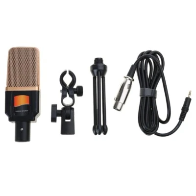 Professional Studio Recording Condenser Microphone with 3.5mm for PC Laptop - Image 1 of 4