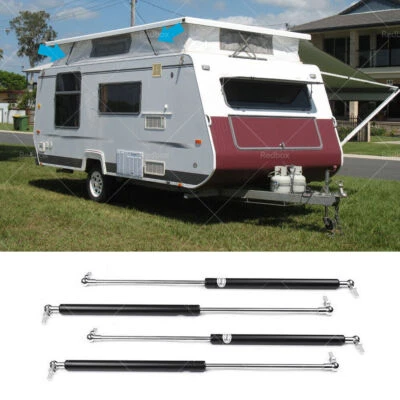 4 x Gas Struts For Caravan Pop Top 825mm x 330N Jayco Coromal Match 7645WI - image 1 of 4