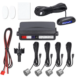 Car Parking Rear Reversing Radars System with 4 Parking Sensors F4I9 - Picture 1 of 7