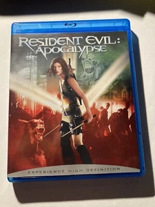 BLU-ray RESIDENT EVIL: APOCALYPSE DISC (1) Scratch Free,VERY NICE,FREE SHIPPING - Picture 1 of 2