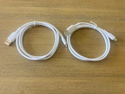 2 Nuevos cables Belkin Boost Charge USB-A a USB-C auténticos de 3,3 pies blancos Foto 1 de 4
