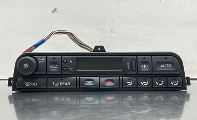 2000L Jaguar XK8 Heater A/C Control Panel Non-heated Windshield LJA7690BB 97 06 - Image 1 of 4